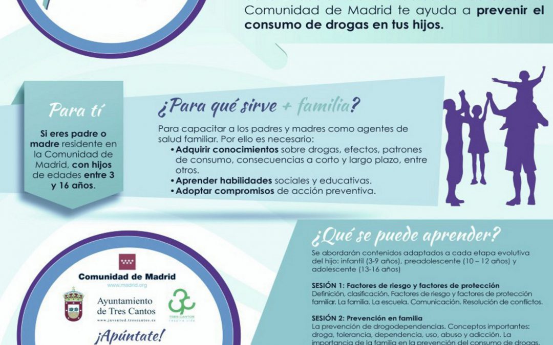 Curso +Familia en la Casa de Juventud